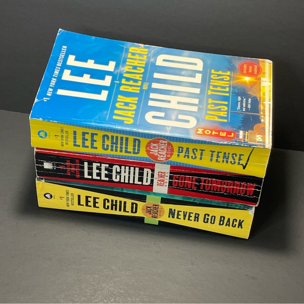 JACK REACHER Novel (Lot of 3) by Lee Child - Paperback